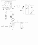 Engine Sump Gasket Set - Engine Lubrication Diagram and Parts List for  Briggs and Stratton Engine